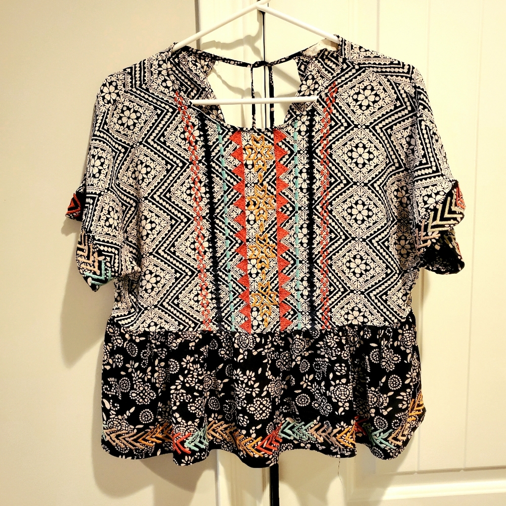 Altar'd State Peplum Blouse